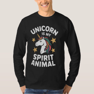 Unicorn is My Spirit Animal T-Shirt