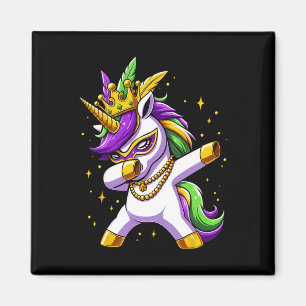Unicorn Jester Mask Costume Kids Toddler Girls Mar Magnet