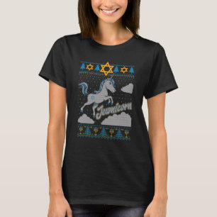 Unicorn Jewnicorn Ugly Hanukkah Sweater Girls