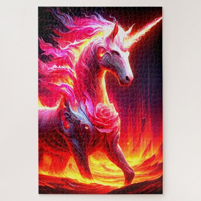 Unicorn Jigsaw Puzzle (Vertical)