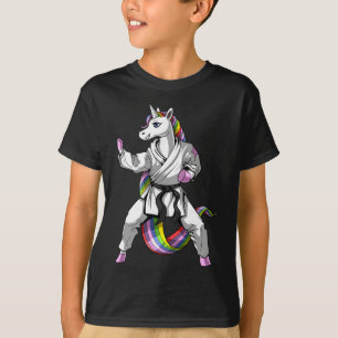 Unicorn Karate Ninja Martial Arts Judo Kickboxing T-Shirt