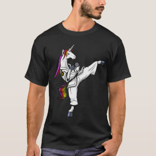 Unicorn Karate Ninja T-Shirt