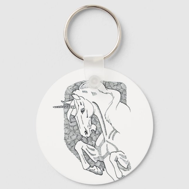 Unicorn Key Ring (Front)