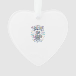 Unicorn Knight Club Print Ready Apparel Graphic_1 Ornament