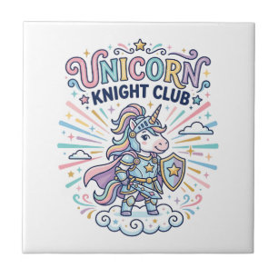Unicorn Knight Club Print Ready Apparel Graphic_1 Tile