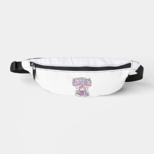 Unicorn Knitting Crochet Unicorn Adorable Typograp Bum Bags