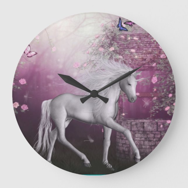 unicorn large clock (Front)