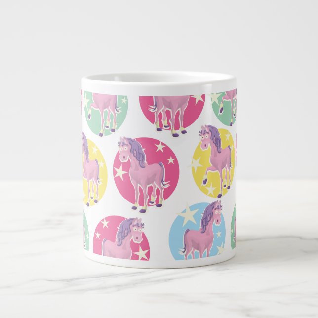 Unicorn Large Coffee Mug (Front)