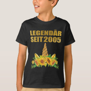Unicorn Legendär Seit 2005 Einhorn 16. Geburtstags T-Shirt