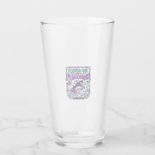 Unicorn Level Up Like a Unicorn Adorable Marketpla Glass