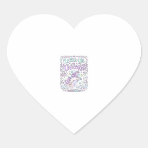 Unicorn Level Up Like a Unicorn Adorable Marketpla Heart Sticker
