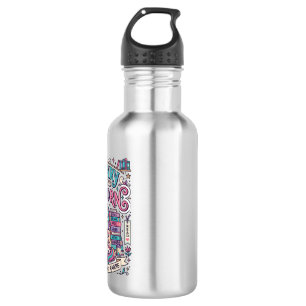 Unicorn Library Unicorn Colourful POD Artwork_1 532 Ml Water Bottle
