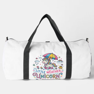 Unicorn Little Weather Unicorn Trendy Shirt Graphi Duffle Bag