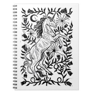 Unicorn Lore Notebook - Fantasy Unicorn Journal