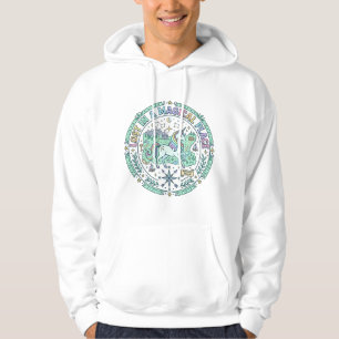 Unicorn Lost in a Magical Place Funny Print on Dem Hoodie