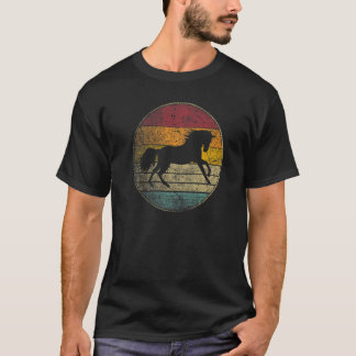 Unicorn  Love Horse Sun Retro Vintage 70s 80s T-Shirt