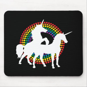 UNICORN LOVE MOUSE PAD