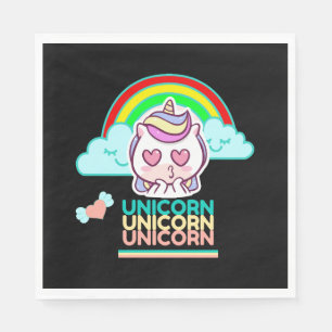 Unicorn Love Napkin