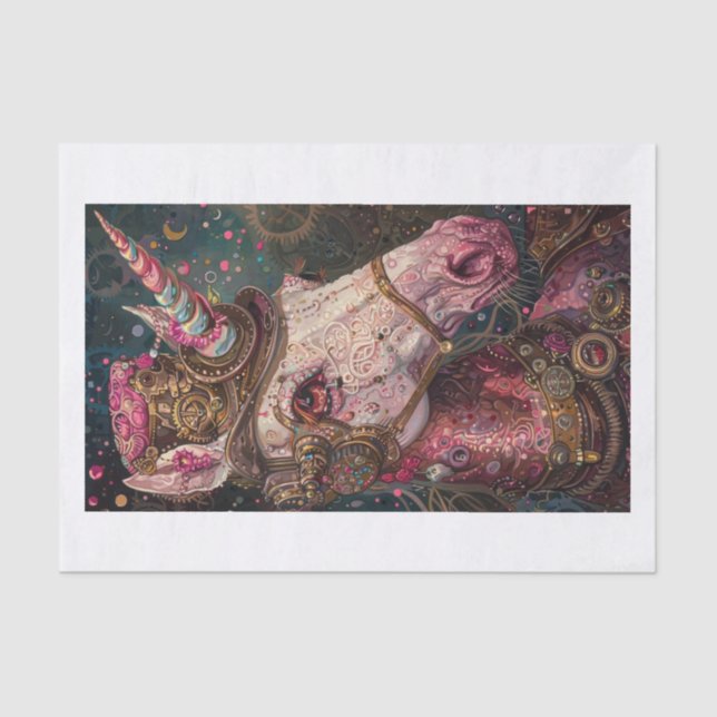 Unicorn Lyfe14 Tissue Paper (Front)