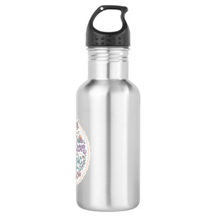 Unicorn Macaron Magic Whimsical T-Shirt Design_1 532 Ml Water Bottle