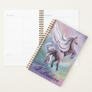 Unicorn Magic   Colourful Pastel Fantasy Watercolo Planner