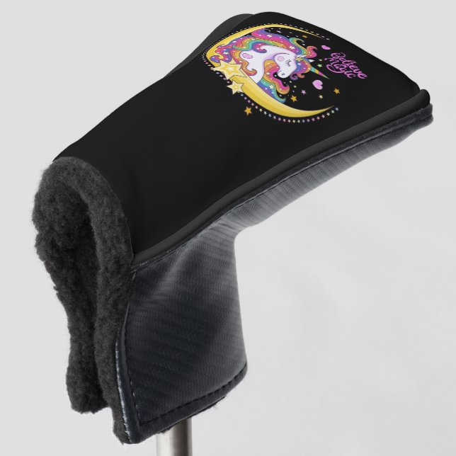 Unicorn Magic Golf Club Cover (3/4 Front)