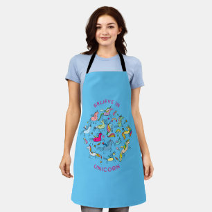 Unicorn Magic Kawaii       Apron