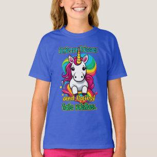 Unicorn Magic: 'Kisses and Fairy Wishes' Tee