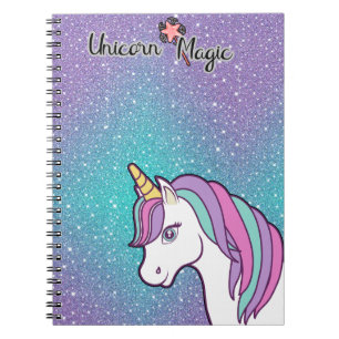 Unicorn magic  notebook