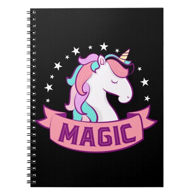 UNICORN MAGIC           NOTEBOOK (Front)