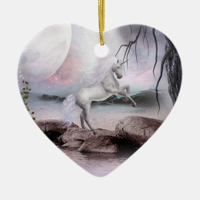 Unicorn Magic Ornament (Front)