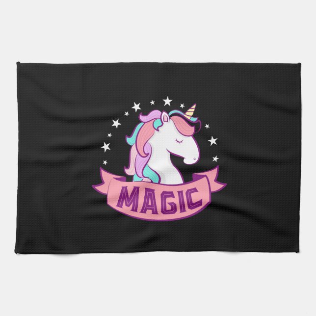 UNICORN MAGIC           TEA TOWEL (Horizontal)