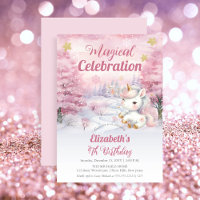 Unicorn Magical Celebration 4th Birthday Party