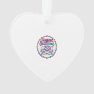 Unicorn Magical Little Squad POD Ready Apparel Gra Ornament