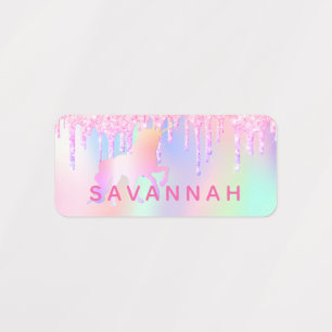 Unicorn magical rainbow glitter pink clothing