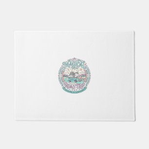 Unicorn Magical Road Trip Original Graphic Tee Des Doormat