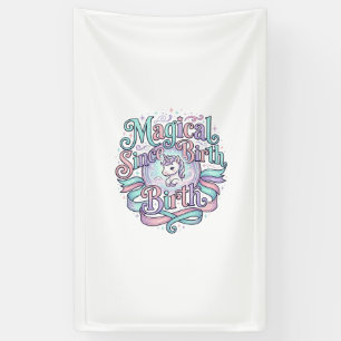 Unicorn Magical Since Birth Original Graphic Tee D Banner