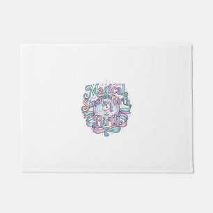 Unicorn Magical Since Birth Original Graphic Tee D Doormat