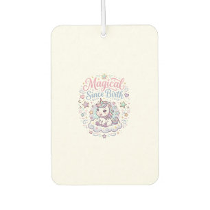 Unicorn Magical Since Birth Print Ready POD Artwor Car Air Freshener
