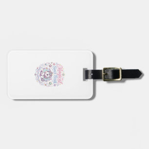 Unicorn Magical Since Birth Print Ready POD Artwor Luggage Tag