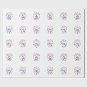 Unicorn Magical Since Birth Print Ready POD Artwor Wrapping Paper
