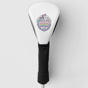 Unicorn Magical Since Year Trendy Print on Demand  Golf Head Cover