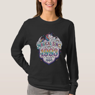 Unicorn Magical Since Year Trendy Print on Demand T-Shirt