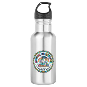 Unicorn Magical Teacher Club Funny Cute Gift Desig 532 Ml Water Bottle