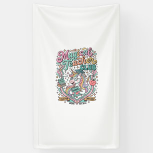 Unicorn Magical Teacher Club Kawaii Marketplace Ar Banner