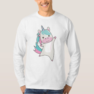 Unicorn Magical Unicorns Pink Kawaii Animals T-Shirt