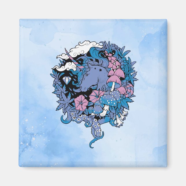 Unicorn Magnet (Front)