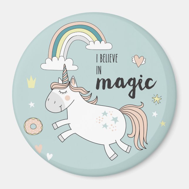 Unicorn Magnet (Front)