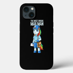 Unicorn Mailman Delivering Magic Funny Postal Work iPhone 13 Case