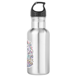 Unicorn Make Life Magical Premium Vector Typograph 532 Ml Water Bottle